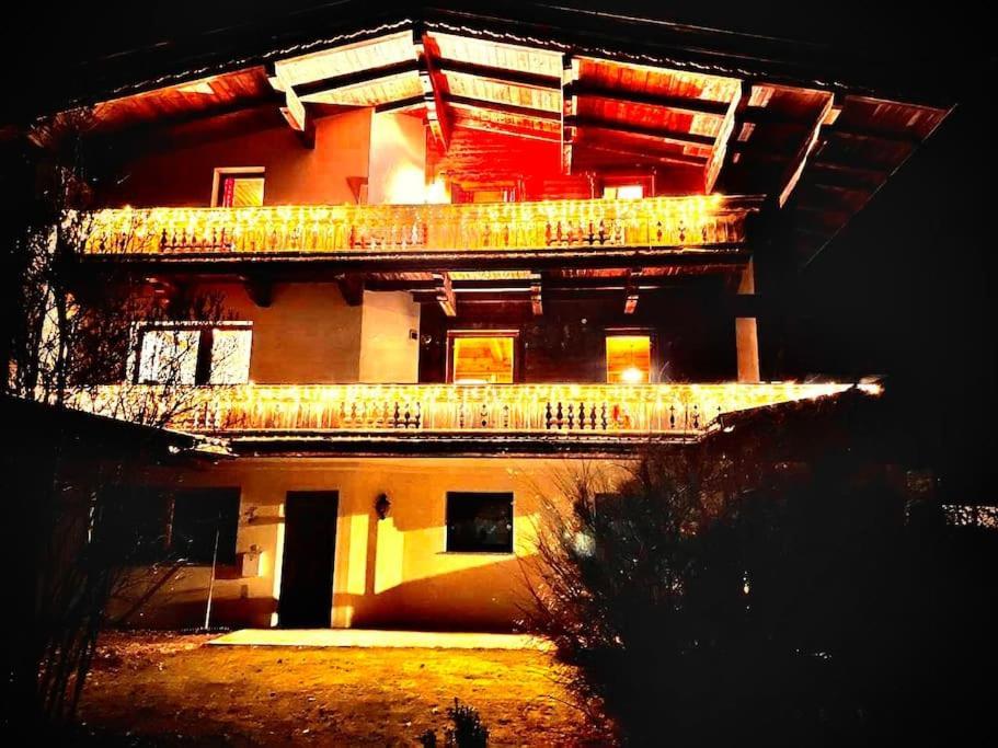 Ferienwohnung Gamsbock Panorama View Balkon, Gartensauna, Garten, Grillplatz Stumm Dış mekan fotoğraf